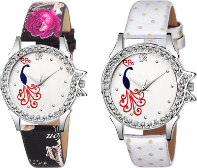 

Spike New attractive Fashion Lifestyle Queen Analog Watch Sett Of Two For Girls and Women 125 Watch - For Women