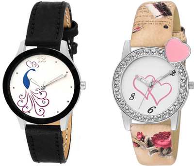 

Spike New attractive Fashion Lifestyle Queen Analog Watch Sett Of Two For Girls and Women 056 Watch - For Women
