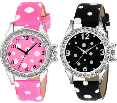 Spike New attractive Fashion Lifestyle Queen Analog Watch Sett Of Two For Girls and Women 139 Watch - For Women