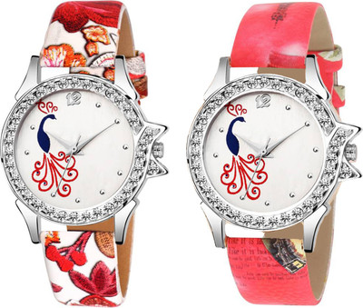 

Spike New attractive Fashion Lifestyle Queen Analog Watch Sett Of Two For Girls and Women 101 Watch - For Women