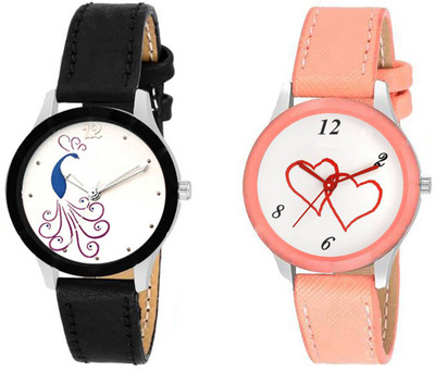 

Spike New attractive Fashion Lifestyle Queen Analog Watch Sett Of Two For Girls and Women 049 Watch - For Women