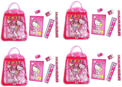 

BOXO Cartoon Design Stationary Kit, Return Gifts for Kids Birthday, Multicolor