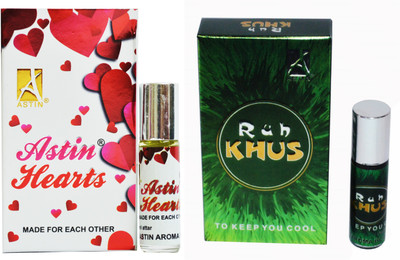 

Astin Hearts and Ruh Khus Special UAE Edition Floral Attar(Gulmohar)
