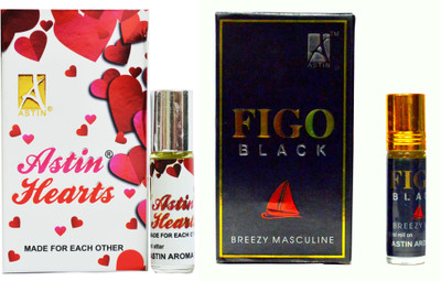 

Astin Hearts and Figo Black Special Floral Attar(Floral)