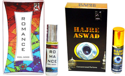 Astin Romance and Hajre Aswad Special Floral Attar(Floral)