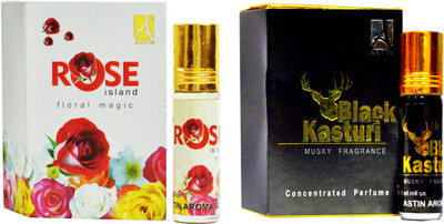 

Astin Rose ISLAND and Black Kasturi Special Floral Attar(Floral)
