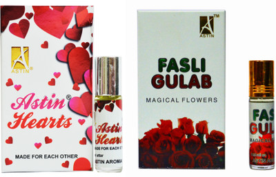 

Astin Hearts and Fasli Gulab Special Floral Attar(Floral)