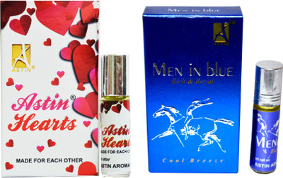 

Astin Hearts and Men in Blue Special UAE Edition Floral Attar(Gold Musk)