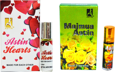 Astin Hearts and Majmua Haji Special UAE Edition Floral Attar(Gold Musk)