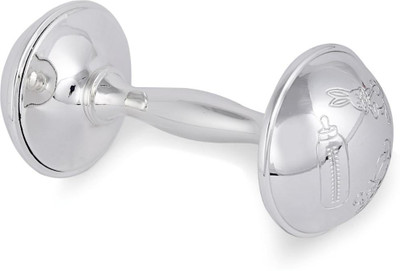 

Treta Silver Plated Rattle For Small Kids Rattle(Silver)