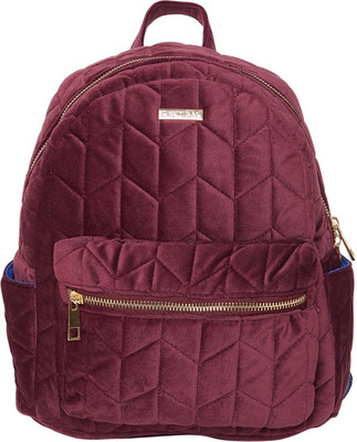 Chumbak Quilted BK01 5 Backpack(Maroon)