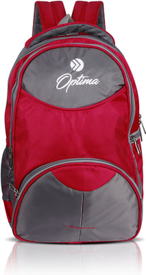 

Optima Multi Zipper 28 L Backpack(Red)