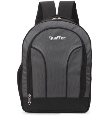 

Quaffor nuyh/546 24 Laptop Backpack(Grey), Black