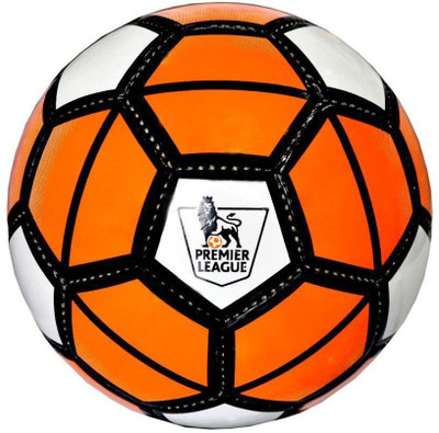 

Millets Premiere League Red Ordem Pitch Football - Size: (Pack of 1, Red, Orange
