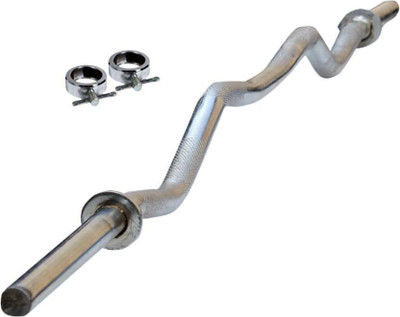

Style & Squad Strong Dumbell Weight Lifting Bar(Silver), Multicolor