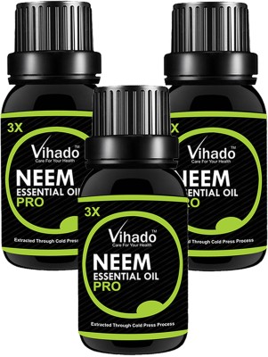 

VIHADO Pure Neem Oil 3X(PACK OF 3)(20 ml)