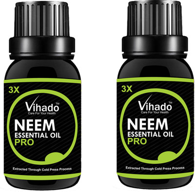 

VIHADO Neem Oil 3X PRO (20 ML) (Pack of 2)(20 ml)