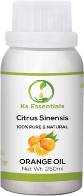 

Ks Essentials 100% Pure Orange Essential Oil Oil ( Citrus Sinensis ) (250 Ml)(250 ml)