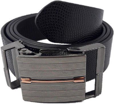 

Rockwell fashion Men Casual, Formal, Party Black Genuine Leather Belt, Black5