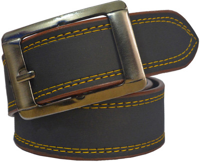 

Sun Shopping Men Formal Black Synthetic Belt