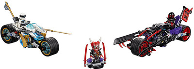 

Lego 70639 Ninjago Street Race of Snake Jaguar (308 Pcs)(Multicolor)