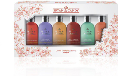 

BRYAN & CANDY - NEW YORK PICK-O-SIX-KIT HEAVENLY FRAGRANCES OF SHOWER GEL COLLECTION FOR HER(600 ml, Pack of 6)