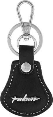 

Aditya Traders Leather Black Colour Bajaj Pulsar, Accessory latest Bajaj Pulsar Stylish Locking Key Chain(Black)
