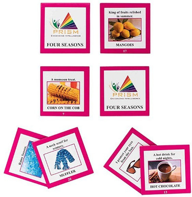 

Smartcraft Animal And Four Seasons Clue Based Pictorial(Multicolor)