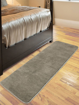 Saral Home Grey Polyester Runner(2 ft,  X 6 ft, Rectangle)