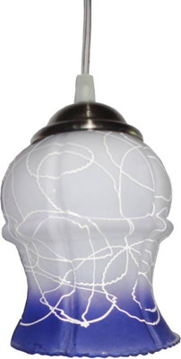 PR Prashant Pendant Lamp Ceiling Lamp(White, Blue)