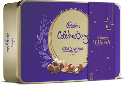 Cadbury Celebrations Rich Dry Fruit Chocolate Happy Diwali Gift Pack(177 g)
