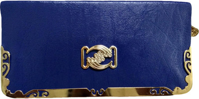 

Rosy Casual, Party Blue Clutch