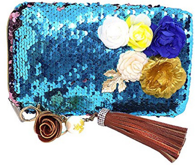 

INAAYA Party Blue Clutch
