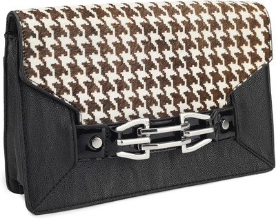 

Nine West Casual Black, White Clutch