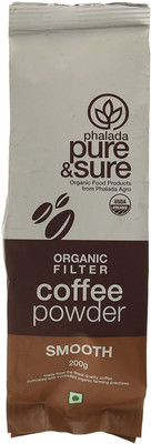 

Pure & Sure ORGANIC COFFEE POWDER SMOOTH 200G Filter Coffee 200 g