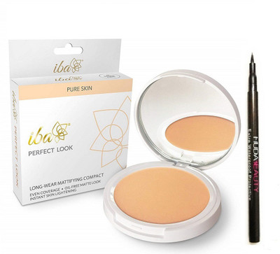 

iba halal care compact with eyeliner(Set of 2)