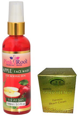 

Pink Root APPLE FACE WASH 100ML WITH GOLD BLEACH(Set of 2)
