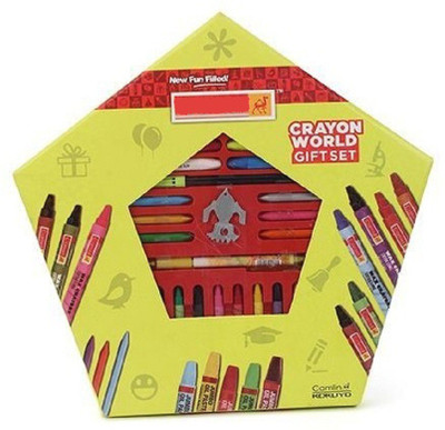 

Camlin 1 Bi-color Crayon(Multicolor)