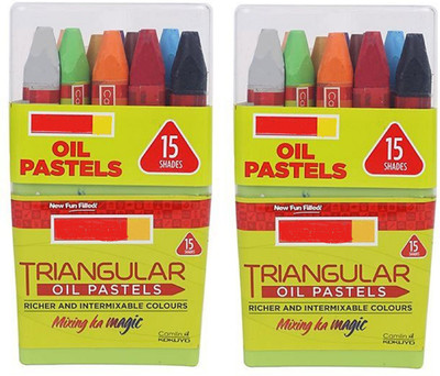 

Camlin 2 Crayon Color(Multicolor)