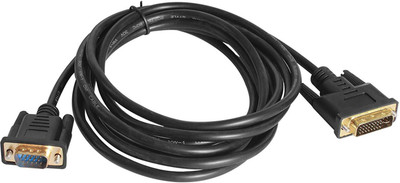

RT DVI_15_pin_Cable DVI Cable(Compatible with Mobile, Laptop, Tablet, Mp3, Gaming Device, Black)