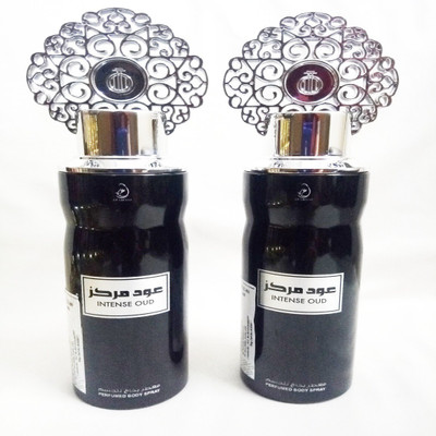

ARABIYAT INTENSE OUD Perfume Body Spray - For Men & Women(400 ml, Pack of 2)