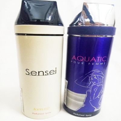 

LAMUSE SENSEI AND AQUATIC Perfume Body Spray - For Women(400 ml, Pack of 2)