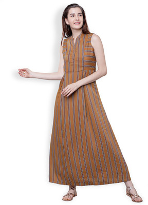 Tokyo Talkies Women Maxi Red Midi/Calf Length Dress