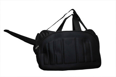 

B&W (Expandable) Black 2Wheeler Travel Duffel Bag Travel Duffel Bag(Black)