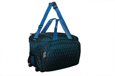

One Up (Expandable) Green Wheeler Travel Duffel Bag 03 Duffel Strolley Bag(Green)