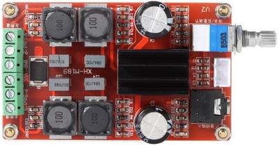 

xcluma XH-M189 2*50W digital amplifier board DC 24V TPA3116D2 two-channel stereo amplifier board Electronic Components Electronic Hobby Kit