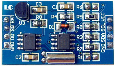 

xcluma DS1307 Real-Time Clock DS18B20 Digital Temperature Sensor AT24C128 EEPROM Memory Electronic Components Electronic Hobby Kit