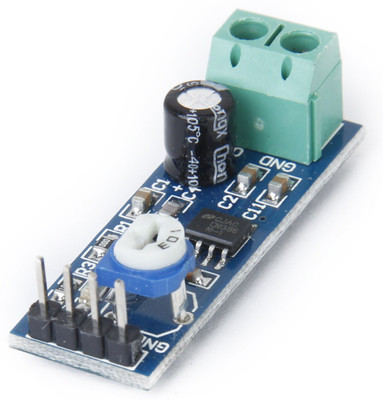 

xcluma LM386 AUDIO AMPLIFIER 200 TIMES 5V-12V INPUT 10K ADJUSTABLE RESIST Electronic Components Electronic Hobby Kit