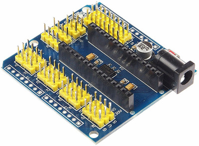 

xcluma Multi-Function UNOR3 UNO R3 Nano 3.0 Shield Expansion Development Board DIY Starter Kit for Arduino Electronic Components Electronic Hobby Kit
