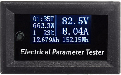 

xcluma 100v 10A dc combo meter bolt amp power watt capacity panel meter for monitor oled Electronic Components Electronic Hobby Kit